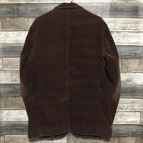 Joseph Abboud Corduroy Blazer Jacket Men’s M Brown Cotton Blend 3 Button - Picture 6 of 9